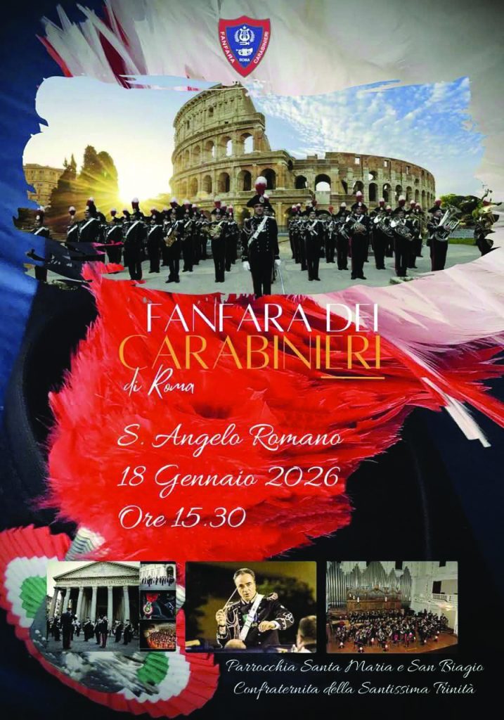 A Sant’Angelo Romano arriva la Fanfara dei Carabinieri