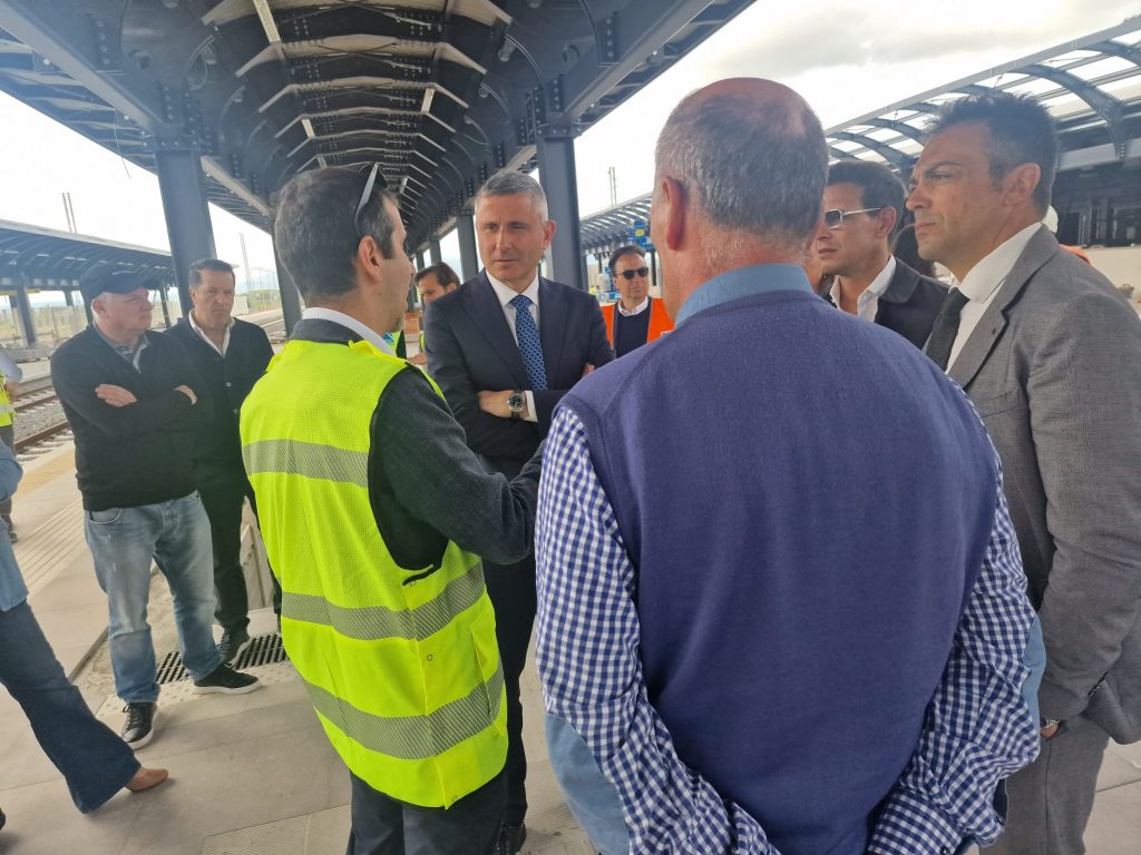 Guidonia Montecelio – Nuova stazione FS, i lavori saranno completati entro luglio
