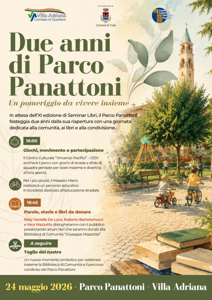 Villa Adriana: due anni di “Parco Panattoni”