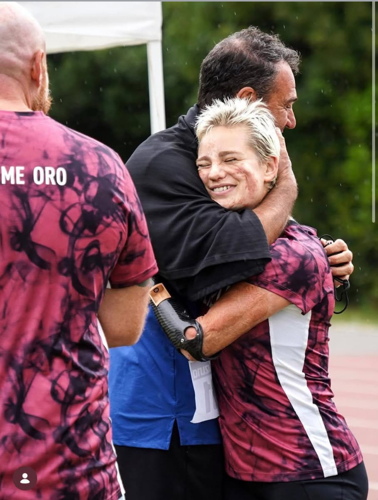Bebe Vio debutta nell’atletica con il tecnico tiburtino Pasquale Porcelluzzi