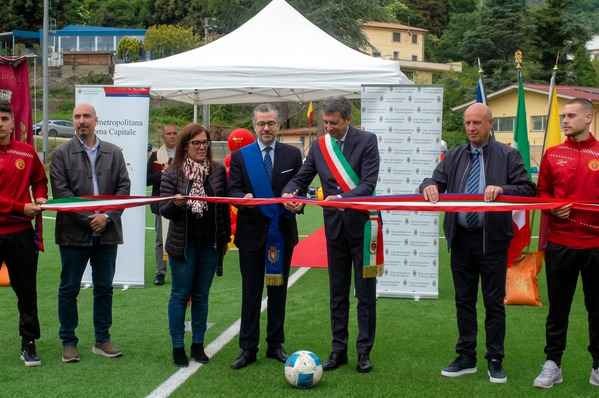 Poli, inaugurato lo Stadio Comunale