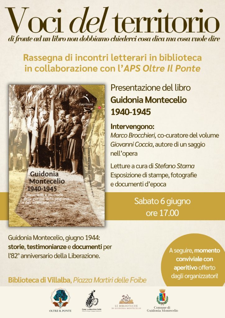 Guidonia ricorda la Liberazione con il volume “Guidonia Montecelio 1940-1945”