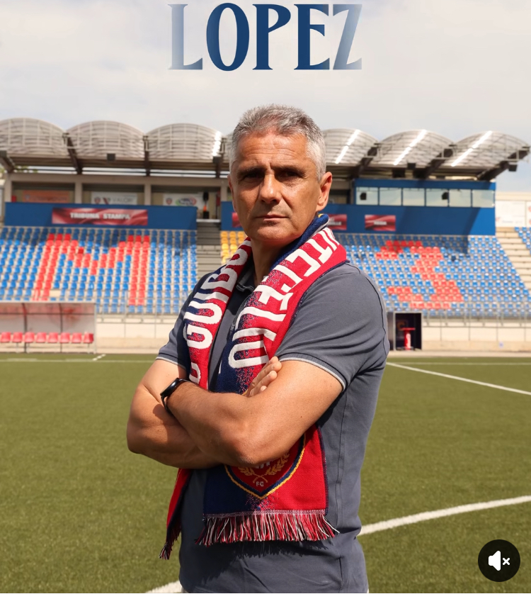 Lopez è il nuovo allenatore del Guidonia Montecelio