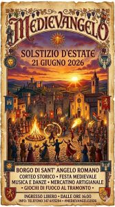 Il Medioevo torna a vivere A Sant’Angelo Romano al solstizio d’estate